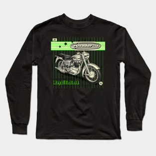 Royal Enfield Crusader 250 Vintage Motorcycle Long Sleeve T-Shirt